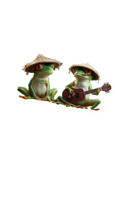 Frogs With Umbrella V2 Vinyl Car Decal Sticker – Waterproof & UV-Resistant Frogs With Umbrella V2 Vinyl Car Decal Sticker – Waterproof & UV-Resistant