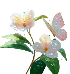 Butterflies Pattern Vinyl Car Decal Sticker – Waterproof & UV-Resistant 