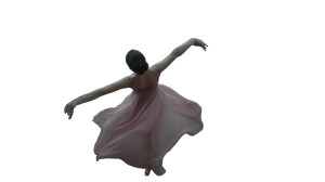 Cyberpunk Ballerina Mist Vinyl Car Decal Sticker – Waterproof & UV-Resistant 