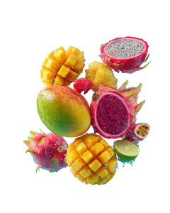 Tropical Fruits Splash Vinyl Car Decal Sticker – Waterproof & UV-Resistant Tropical Fruits Splash Vinyl Car Decal Sticker – Waterproof & UV-Resistant