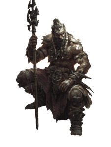 Dwarf Native Warrior Vinyl Car Decal Sticker – Waterproof & UV-Resistant 