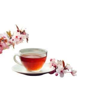 Tea In Garden V2 Vinyl Car Decal Sticker – Waterproof & UV-Resistant 