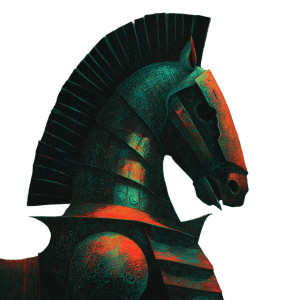 Armored Horse Vinyl Car Decal Sticker – Waterproof & UV-Resistant Armored Horse Vinyl Car Decal Sticker – Waterproof & UV-Resistant