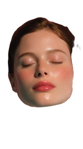 Serene Slavic Model Vinyl Car Decal Sticker – Waterproof & UV-Resistant 