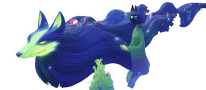 Mythical Fox Spirit V2 Vinyl Car Decal Sticker – Waterproof & UV-Resistant 