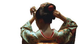 Maiko Dressing Vinyl Car Decal Sticker – Waterproof & UV-Resistant 