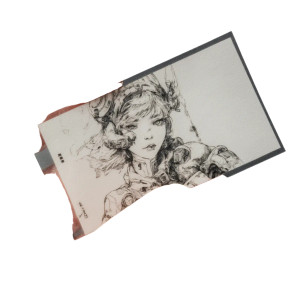 Abstract Female Sketch V3 Vinyl Car Decal Sticker – Waterproof & UV-Resistant 