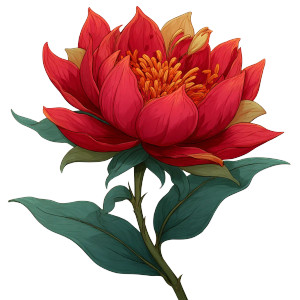 Phoenix Flower Vinyl Car Decal Sticker – Waterproof & UV-Resistant 