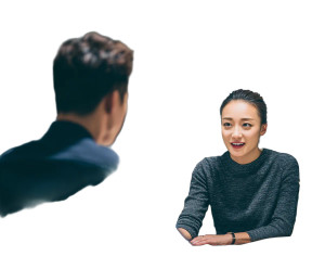 Korean Hr Interview Vinyl Car Decal Sticker – Waterproof & UV-Resistant 