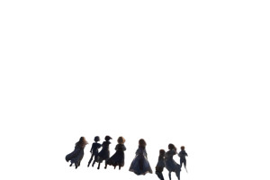 Gigantic Dragon Scene Vinyl Car Decal Sticker – Waterproof & UV-Resistant 