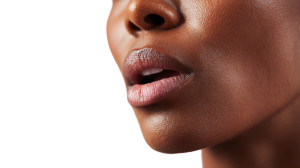 Whispering Lips Vinyl Car Decal Sticker – Waterproof & UV-Resistant 