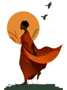 Dancing African Woman Vinyl Car Decal Sticker – Waterproof & UV-Resistant Dancing African Woman Vinyl Car Decal Sticker – Waterproof & UV-Resistant