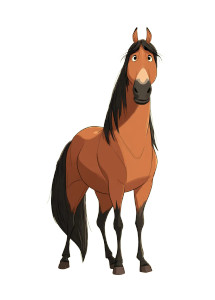 Cartoon Horse V2 Vinyl Car Decal Sticker – Waterproof & UV-Resistant 