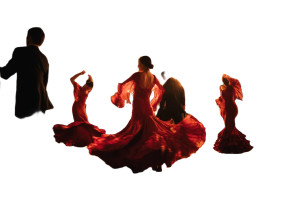 Flamenco Dancers Spain V2 Vinyl Car Decal Sticker – Waterproof & UV-Resistant 