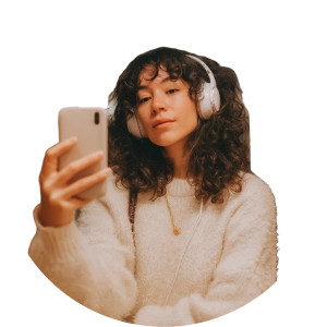 Selfie With Headphones Vinyl Car Decal Sticker – Waterproof & UV-Resistant 