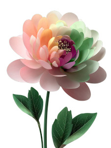 Flower V7 Vinyl Car Decal Sticker – Waterproof & UV-Resistant 