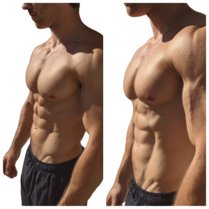 Muscular Physique Vinyl Car Decal Sticker – Waterproof & UV-Resistant 