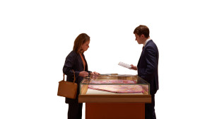 Hermès Boutique Scene Vinyl Car Decal Sticker – Waterproof & UV-Resistant 