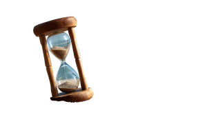 Wooden Hourglass V2 Vinyl Car Decal Sticker – Waterproof & UV-Resistant 