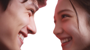 Smiling Couple Chatting Vinyl Car Decal Sticker – Waterproof & UV-Resistant Smiling Couple Chatting Vinyl Car Decal Sticker – Waterproof & UV-Resistant