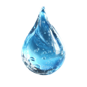 Vibrant Blue Droplet Vinyl Car Decal Sticker – Waterproof & UV-Resistant 