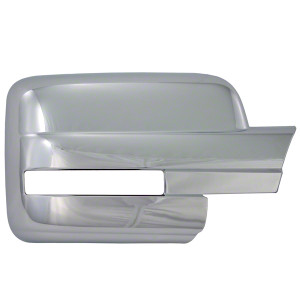 Chrome Plated Full Mirror Cover Set | Enhance Your Ford F-150 2009-2014 Look Instantly Chrome Plated Full Mirror Cover Set | Enhance Your Ford F-150 2009-2014 Look Instantly