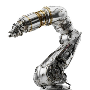 Industrial Robotic Arm V2 Vinyl Car Decal Sticker – Waterproof & UV-Resistant 