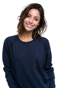 Handsome Latina Woman Vinyl Car Decal Sticker – Waterproof & UV-Resistant 