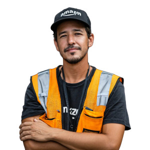 Amazon Worker Vinyl Car Decal Sticker – Waterproof & UV-Resistant 