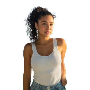 Fashion Model Portrait V47 Vinyl Car Decal Sticker – Waterproof & UV-Resistant 