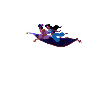 Aladdin'S Night Flight Vinyl Car Decal Sticker – Waterproof & UV-Resistant 