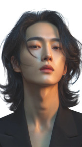 Korean Male Portrait V5 Vinyl Car Decal Sticker – Waterproof & UV-Resistant Korean Male Portrait V5 Vinyl Car Decal Sticker – Waterproof & UV-Resistant