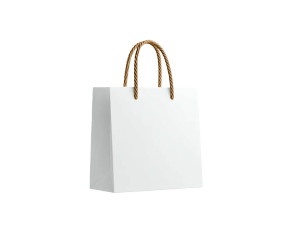 Paper Shopping Bag V2 Vinyl Car Decal Sticker – Waterproof & UV-Resistant 