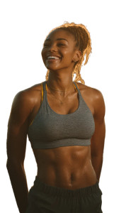 Smiling Nigerian Athlete Vinyl Car Decal Sticker – Waterproof & UV-Resistant 