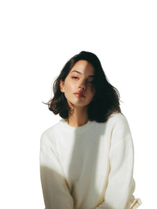 Serene Sunlit Portrait Vinyl Car Decal Sticker – Waterproof & UV-Resistant 