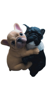 Snuggling Teacup Dogs Vinyl Car Decal Sticker – Waterproof & UV-Resistant Snuggling Teacup Dogs Vinyl Car Decal Sticker – Waterproof & UV-Resistant