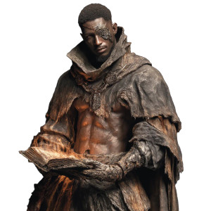 Ancient Angelic Scholar Vinyl Car Decal Sticker – Waterproof & UV-Resistant 