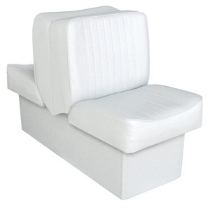 WISE Seating Boat Seat | Deluxe Lounge Seat | High Back, Adjustable, UV Resistant Vinyl Fabric