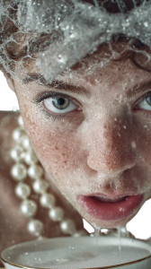 Whimsical Mermaid Teacup V7 Vinyl Car Decal Sticker – Waterproof & UV-Resistant 