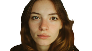 Slavic Woman Portrait V4 Vinyl Car Decal Sticker – Waterproof & UV-Resistant 