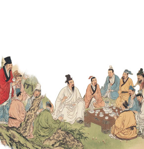 Ancient Chinese Gathering V3 Vinyl Car Decal Sticker – Waterproof & UV-Resistant 