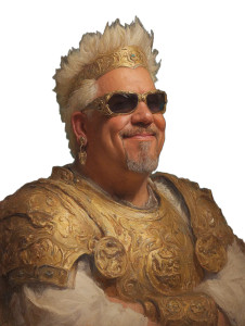 Chef Guy Fieri Vinyl Car Decal Sticker – Waterproof & UV-Resistant Chef Guy Fieri Vinyl Car Decal Sticker – Waterproof & UV-Resistant