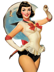 Sailor Saturn Vinyl Car Decal Sticker – Waterproof & UV-Resistant 