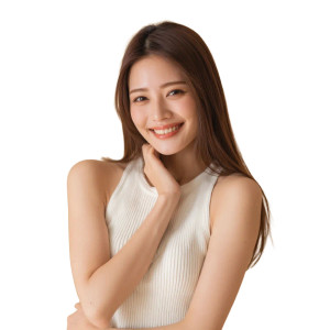 Smiling Asian Woman V20 Vinyl Car Decal Sticker – Waterproof & UV-Resistant Smiling Asian Woman V20 Vinyl Car Decal Sticker – Waterproof & UV-Resistant