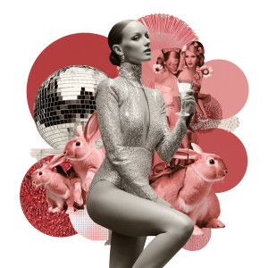 Surreal Dancing Girl Vinyl Car Decal Sticker – Waterproof & UV-Resistant 