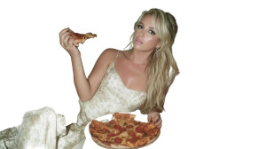 Britney Spears Eating Vinyl Car Decal Sticker – Waterproof & UV-Resistant 