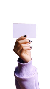 Feminine Hand Holding Card Vinyl Car Decal Sticker – Waterproof & UV-Resistant Feminine Hand Holding Card Vinyl Car Decal Sticker – Waterproof & UV-Resistant