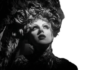 Surreal Garden Dancer Vinyl Car Decal Sticker – Waterproof & UV-Resistant 