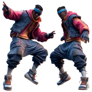 Fortnite Roy Style Vinyl Car Decal Sticker – Waterproof & UV-Resistant 