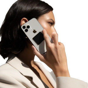 Business Woman Calling Vinyl Car Decal Sticker – Waterproof & UV-Resistant 